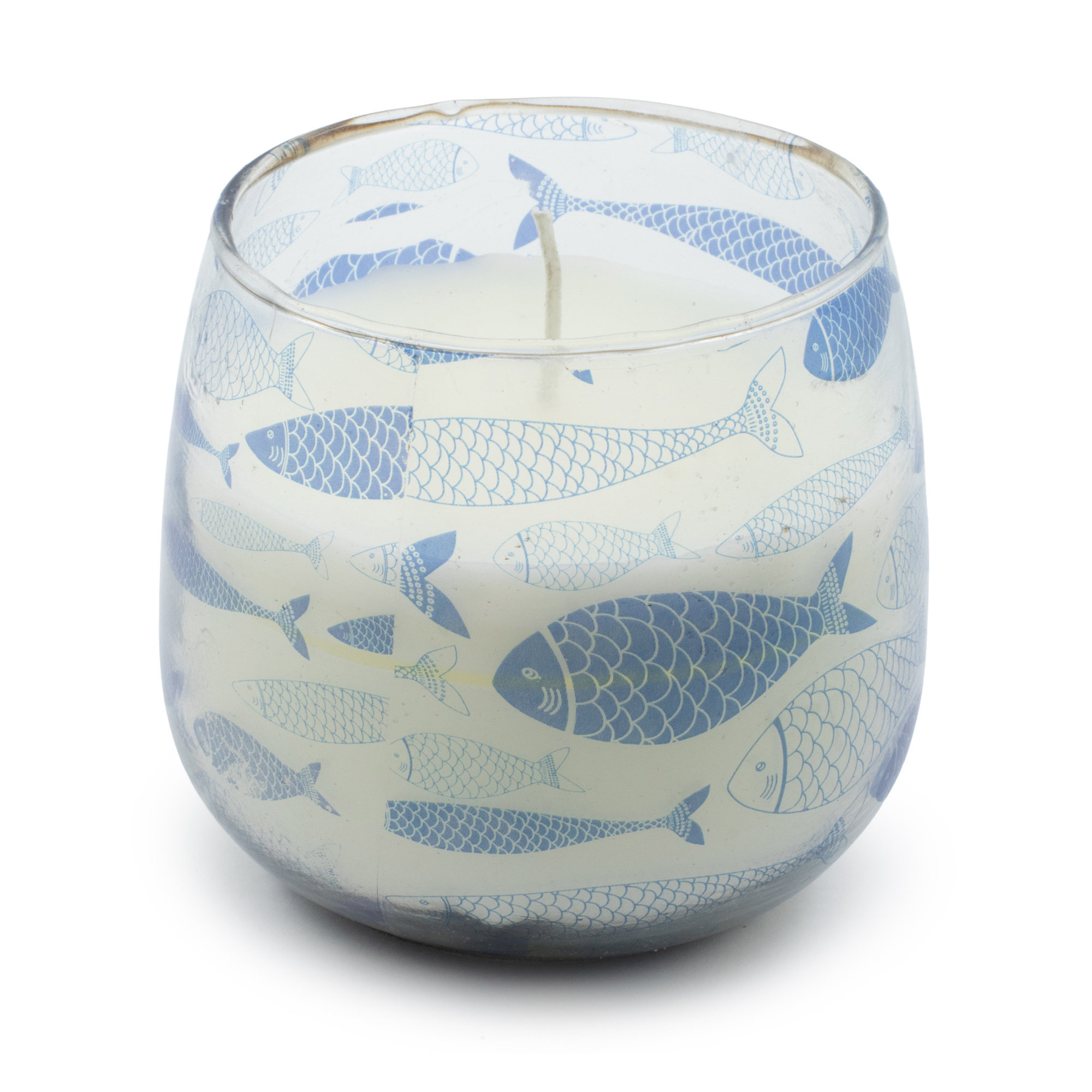 Medium Glass Jar Candles - Seabreeze